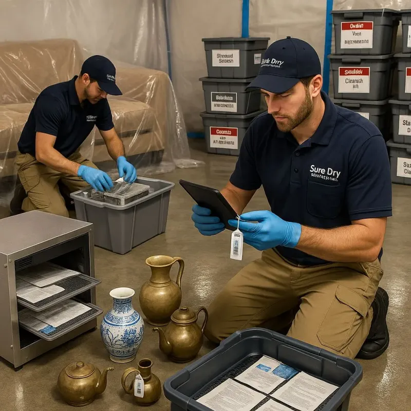 Content Protection and Restoration process in Italy, TX