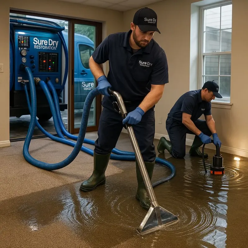 Water Extraction and Removal process in Italy, TX